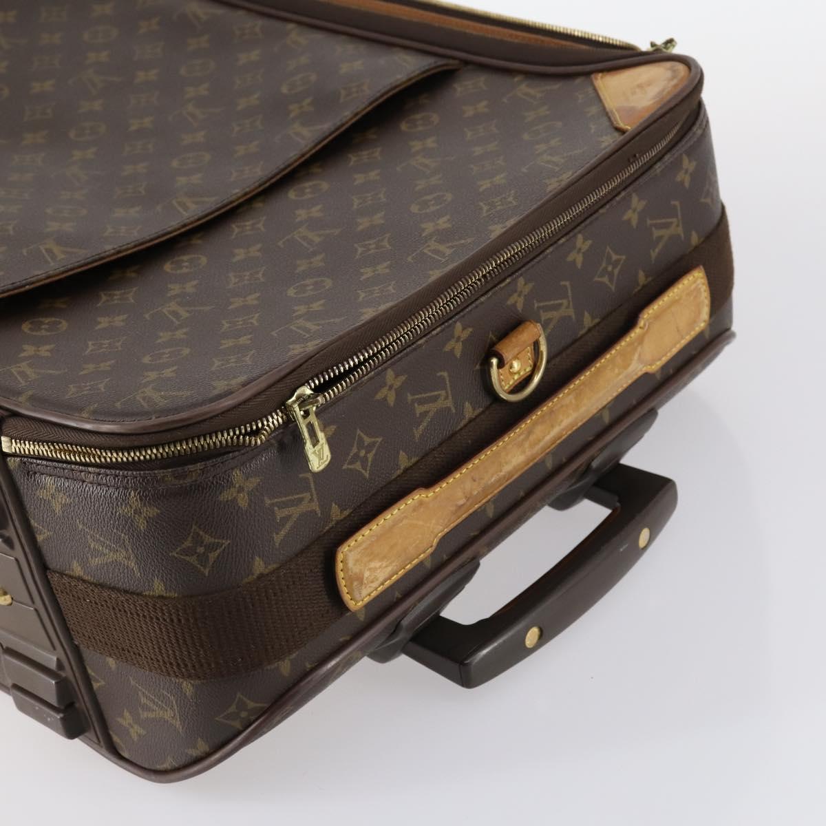 LOUIS VUITTON Monogram Pegas 45 Suitcase M23293 LV Auth 130755