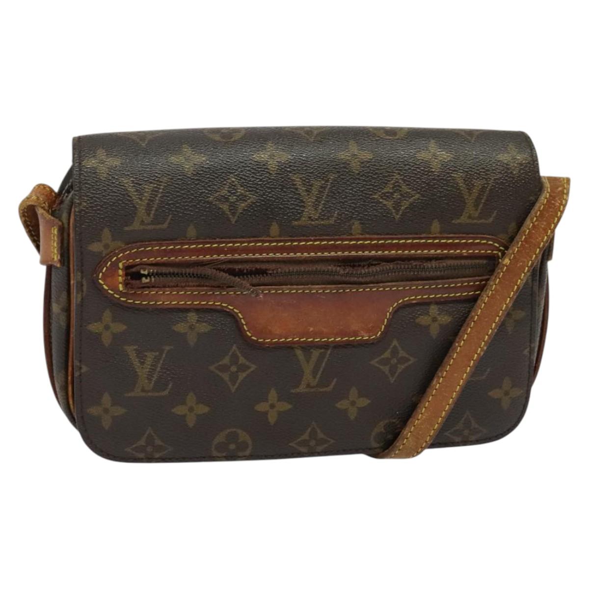 LOUIS VUITTON Monogram Saint Germain Shoulder Bag M51210 LV Auth 130778