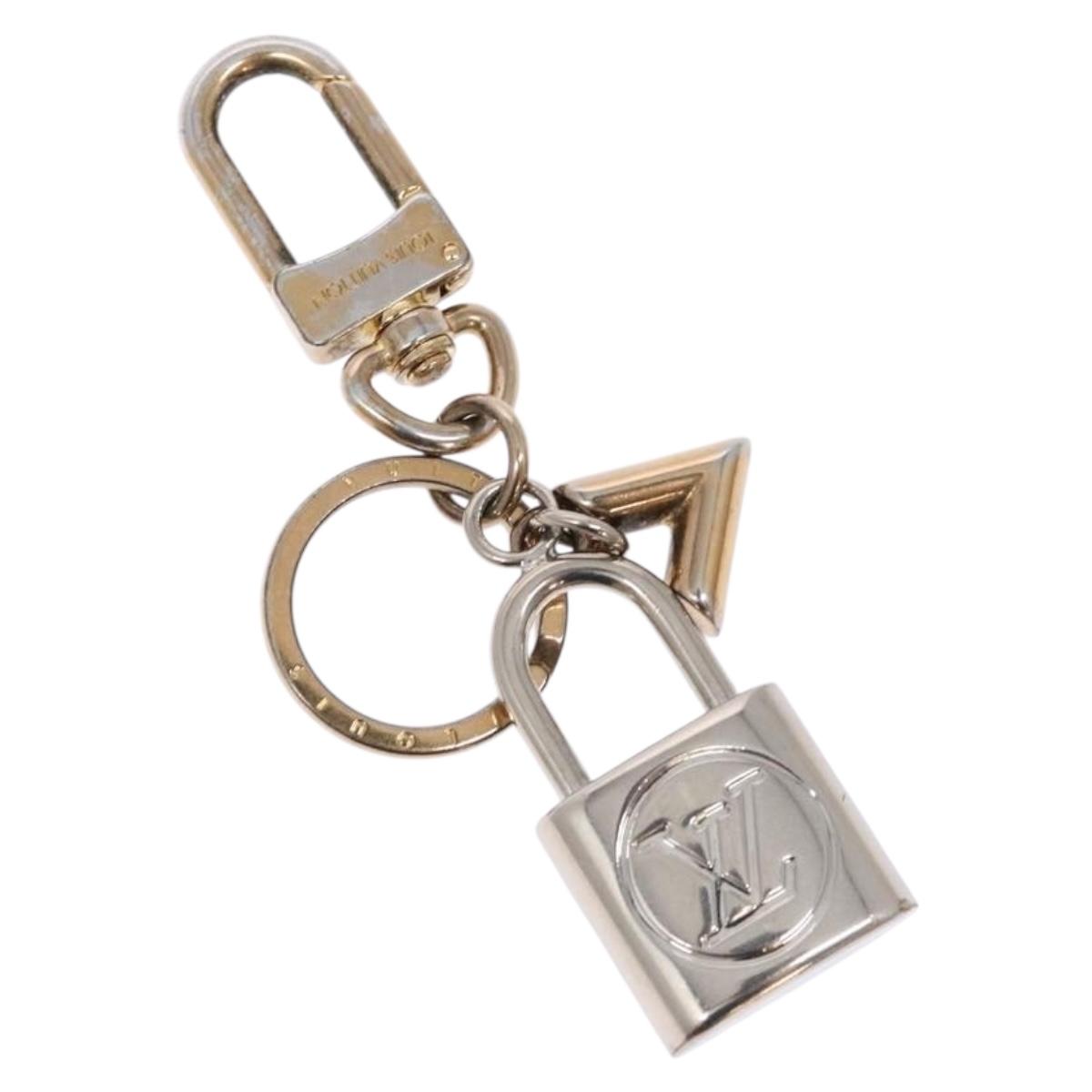 LOUIS VUITTON Bag Charm Caleido V Padlock Charm metal Gold M67376 LV Auth 130781