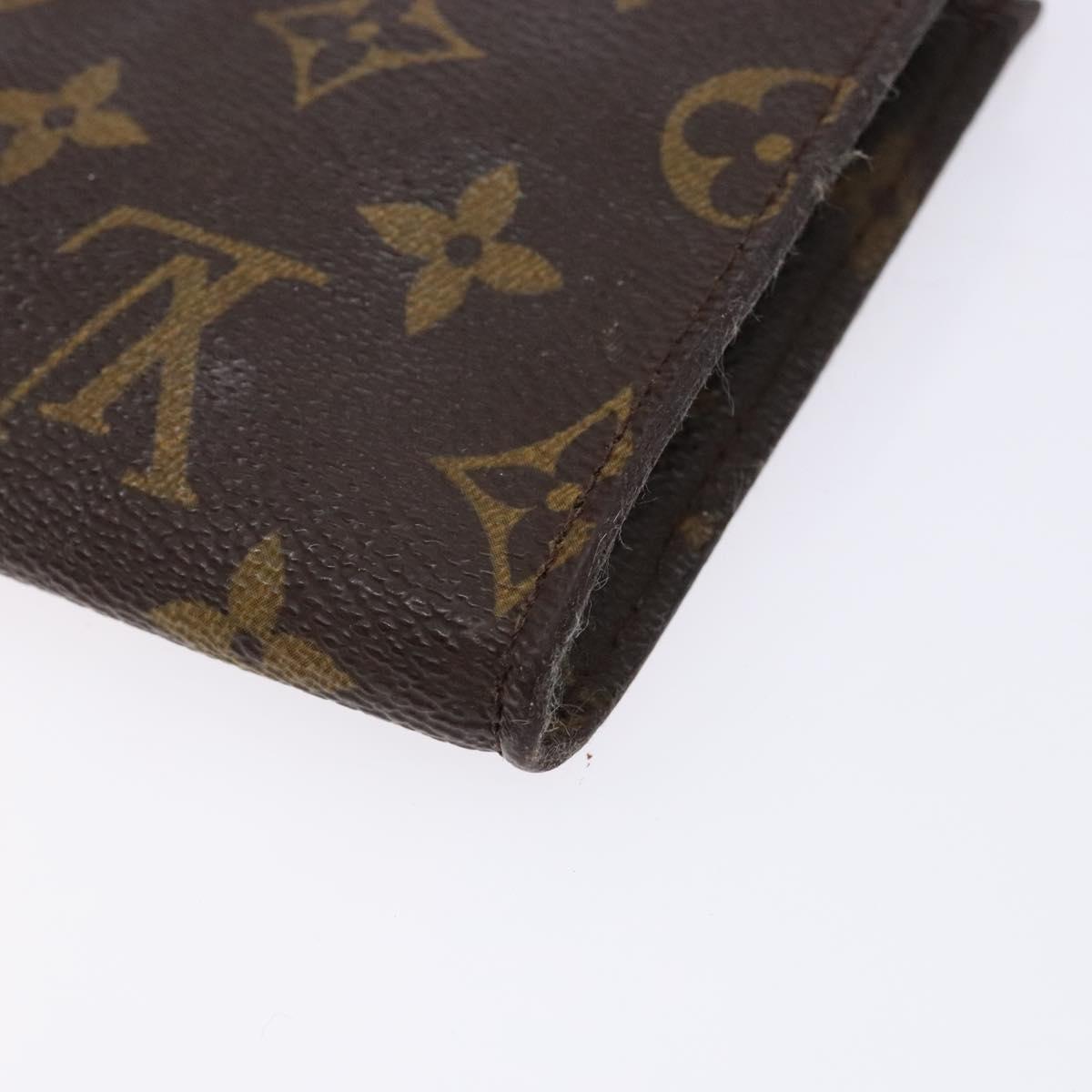 LOUIS VUITTON Monogram Bucket PM Accessory Pouch LV Auth 130790