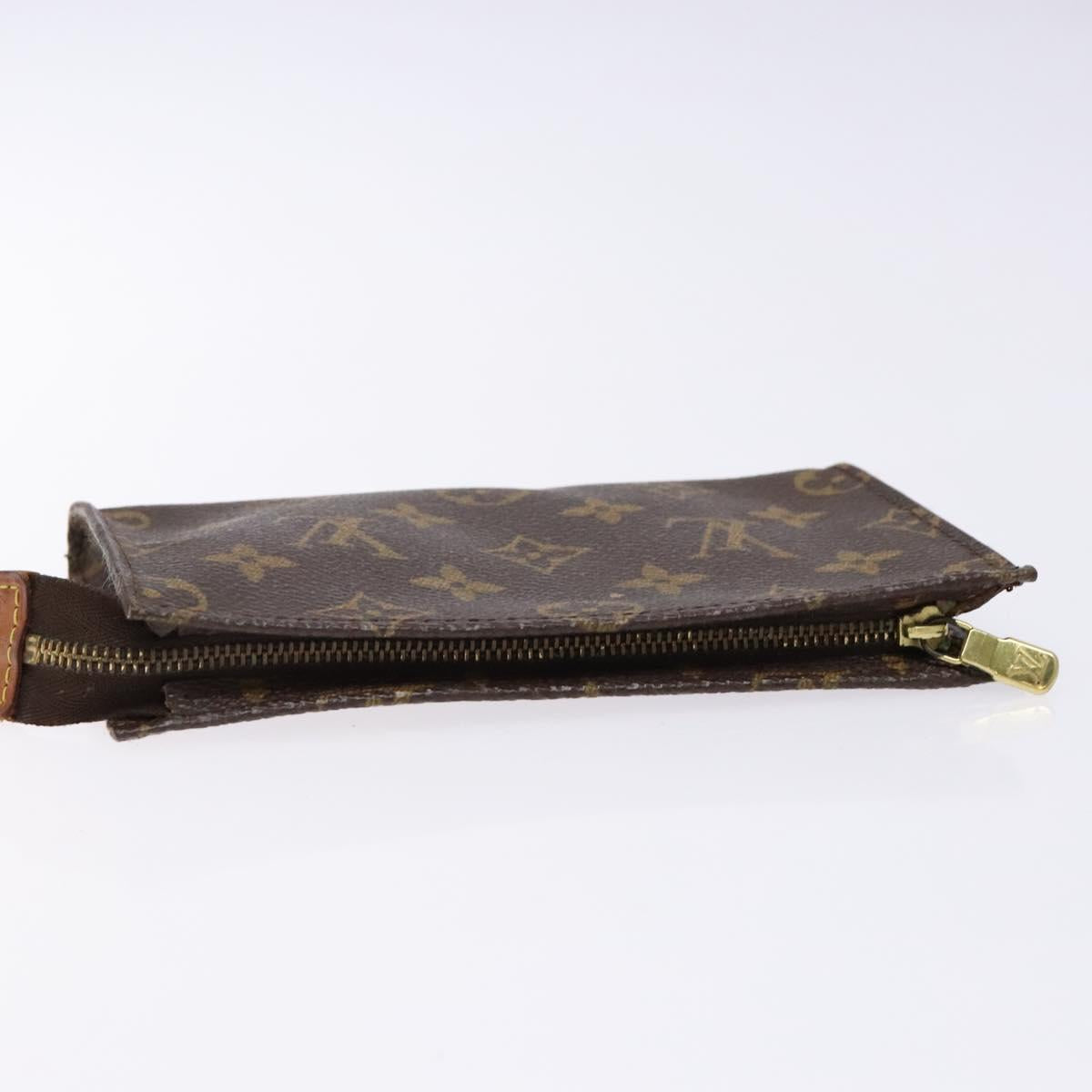 LOUIS VUITTON Monogram Bucket PM Accessory Pouch LV Auth 130790