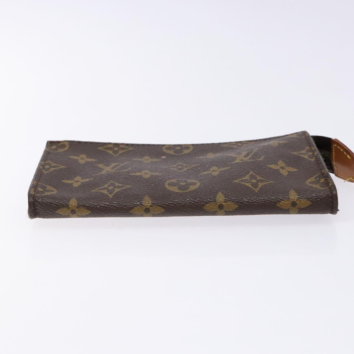LOUIS VUITTON Monogram Bucket PM Accessory Pouch LV Auth 130790