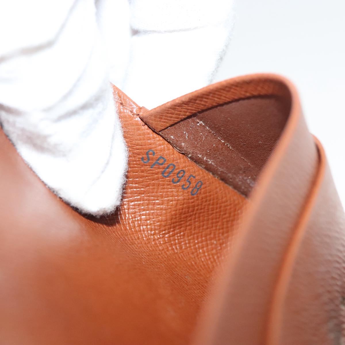 LOUIS VUITTON Monogram Porto Papie Zip Wallet M61207 LV Auth 130795