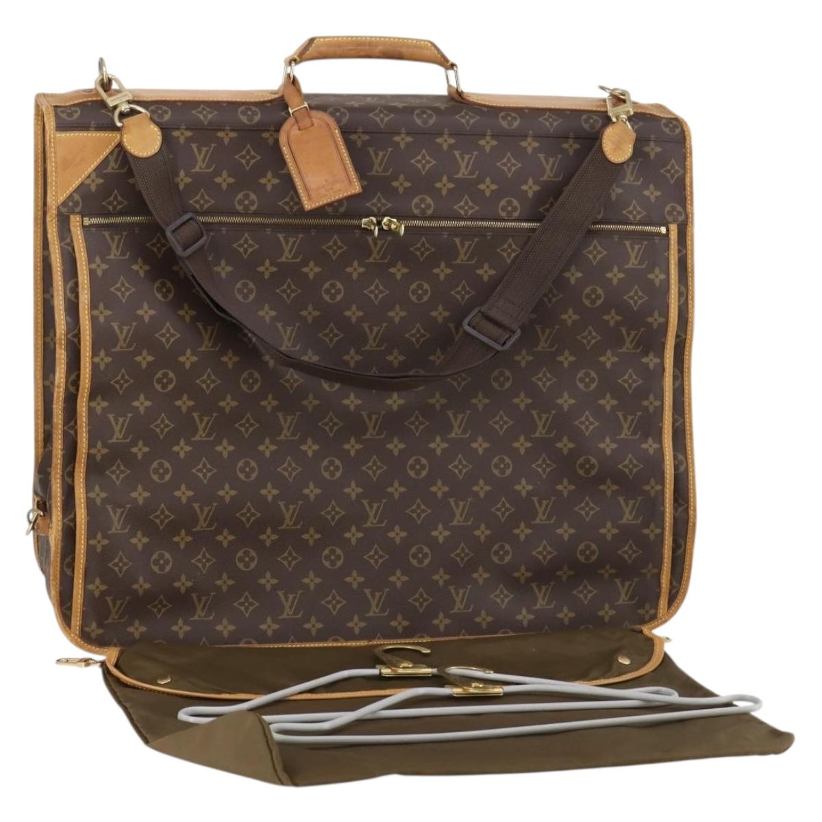 LOUIS VUITTON Monogram Portable Cabin Garment Cover M23420 LV Auth 130811