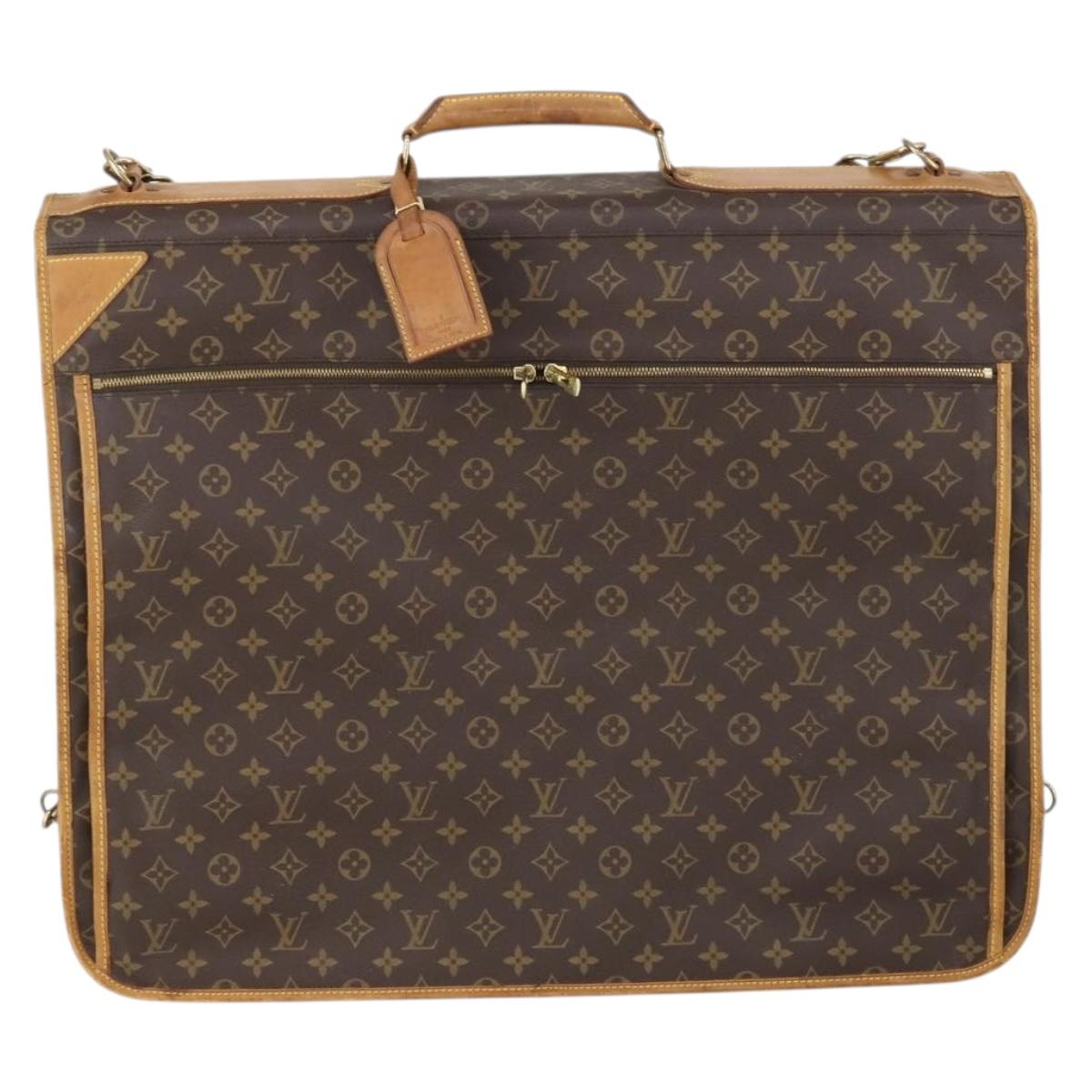 LOUIS VUITTON Monogram Portable Cabin Garment Cover M23420 LV Auth 130811