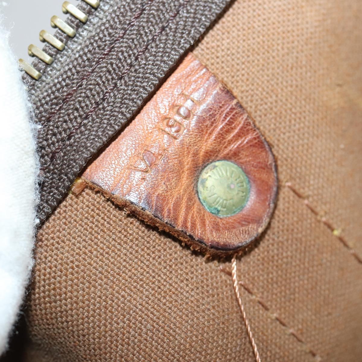 LOUIS VUITTON Monogram Keepall Bandouliere 60 Boston Bag M41412 LV Auth 130812