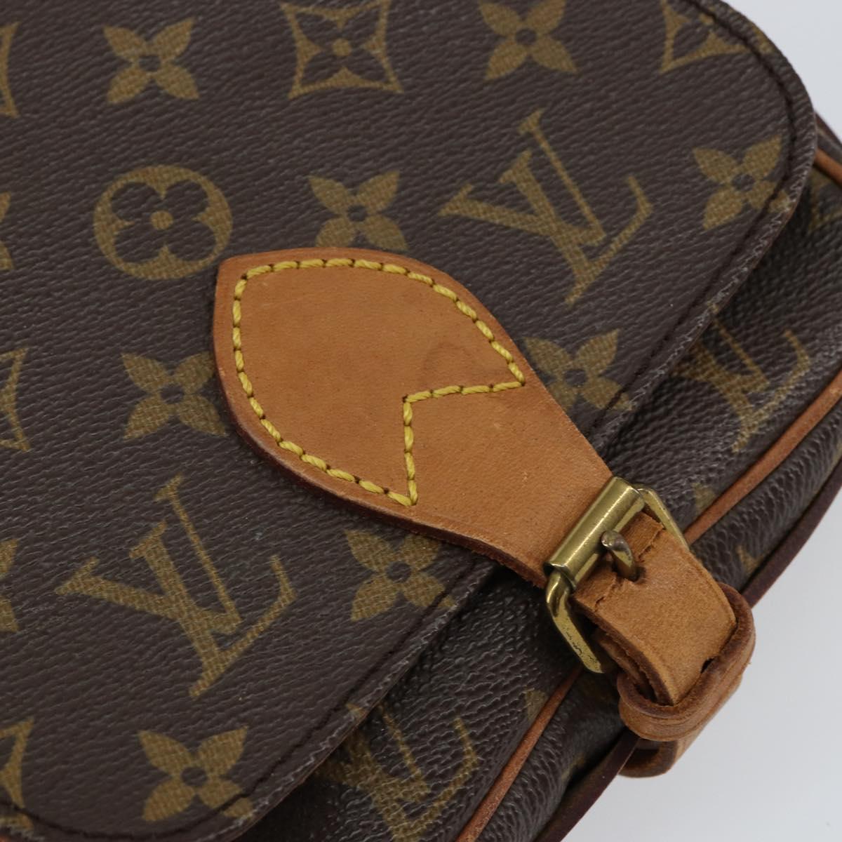 LOUIS VUITTON Monogram Cartouchiere PM Shoulder Bag M51254 LV Auth 130814
