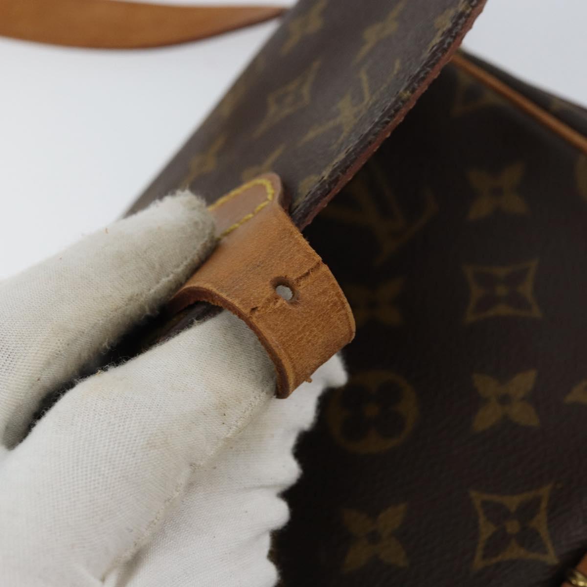 LOUIS VUITTON Monogram Cartouchiere PM Shoulder Bag M51254 LV Auth 130814