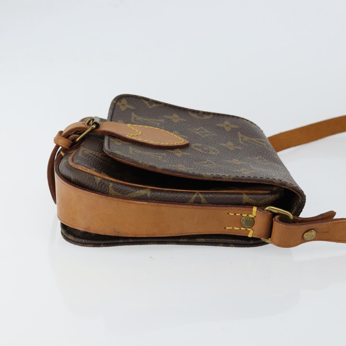 LOUIS VUITTON Monogram Cartouchiere PM Shoulder Bag M51254 LV Auth 130814