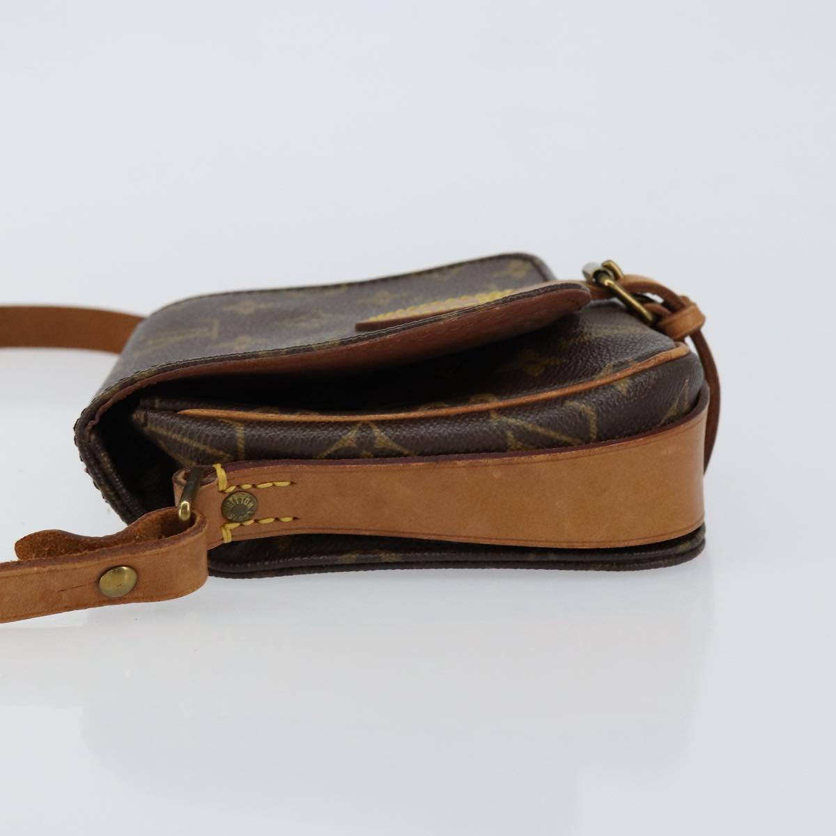 LOUIS VUITTON Monogram Cartouchiere PM Shoulder Bag M51254 LV Auth 130814