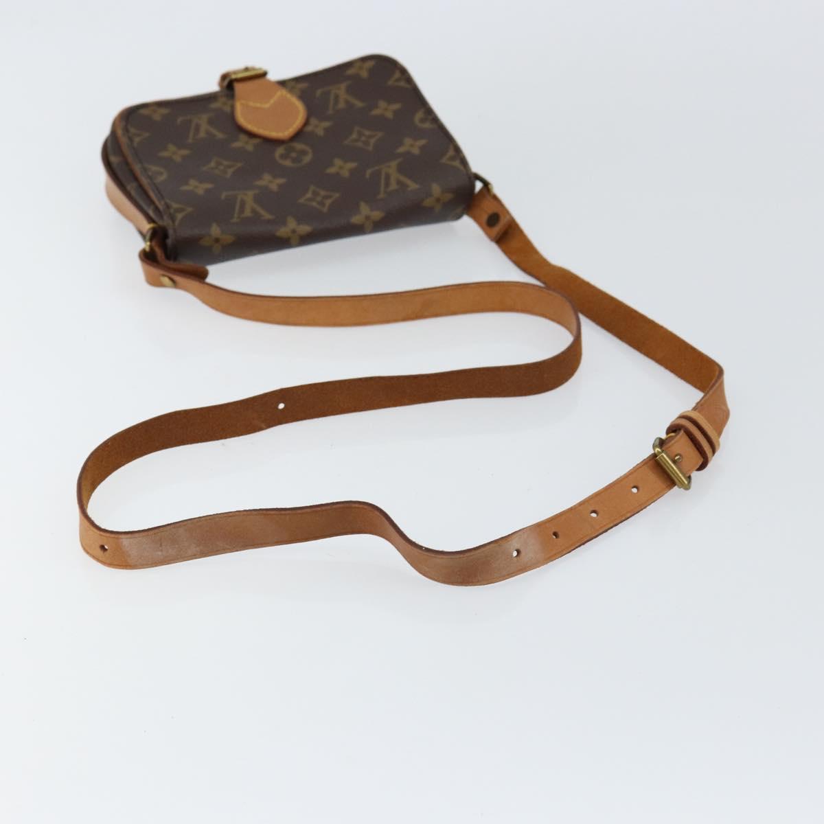 LOUIS VUITTON Monogram Cartouchiere PM Shoulder Bag M51254 LV Auth 130814