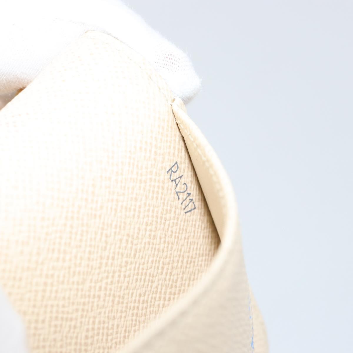 LOUIS VUITTON Damier Azur Agenda PM Day Planner Cover R20706 LV Auth 130831