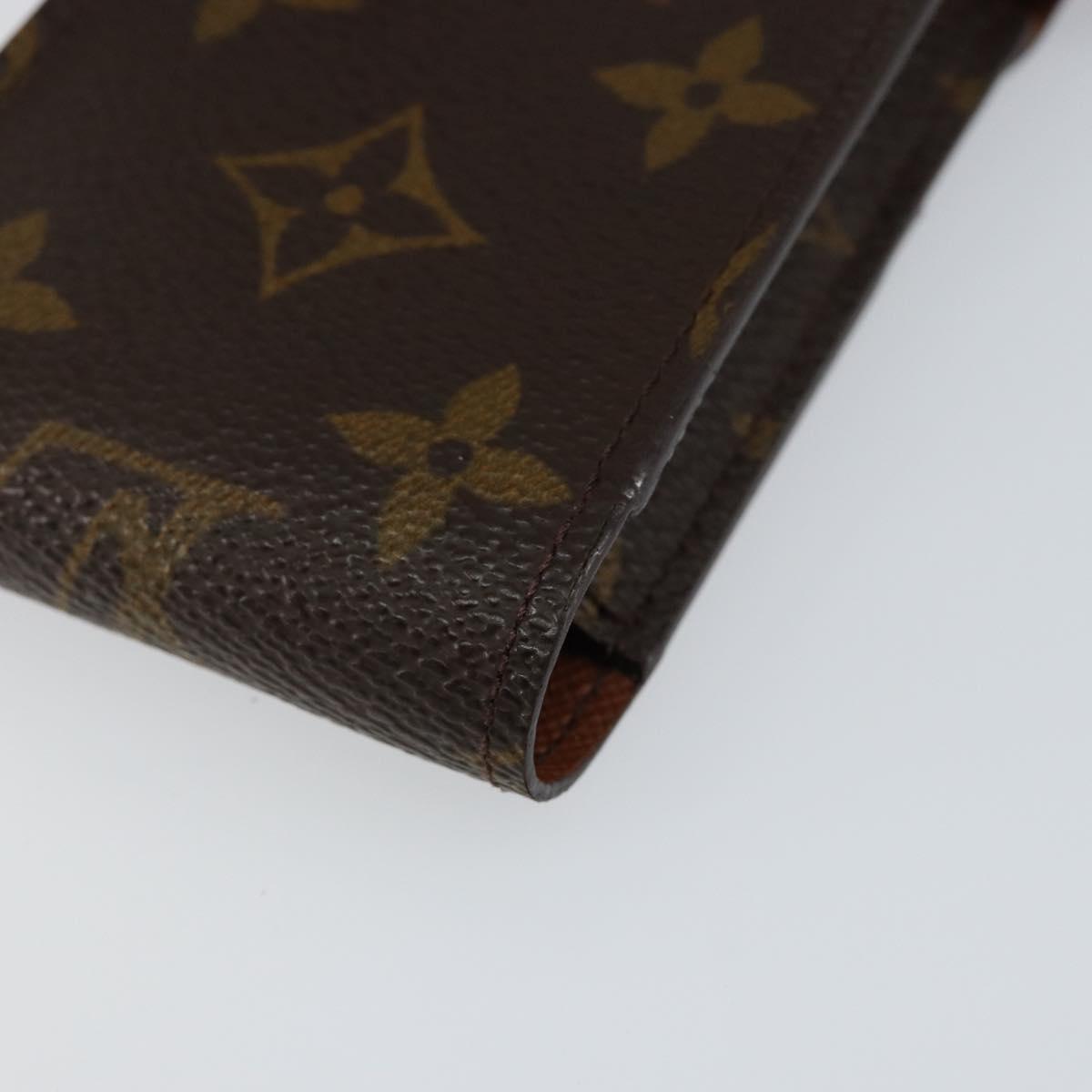 LOUIS VUITTON Monogram Etui Cigarette Case M63024 LV Auth 130832
