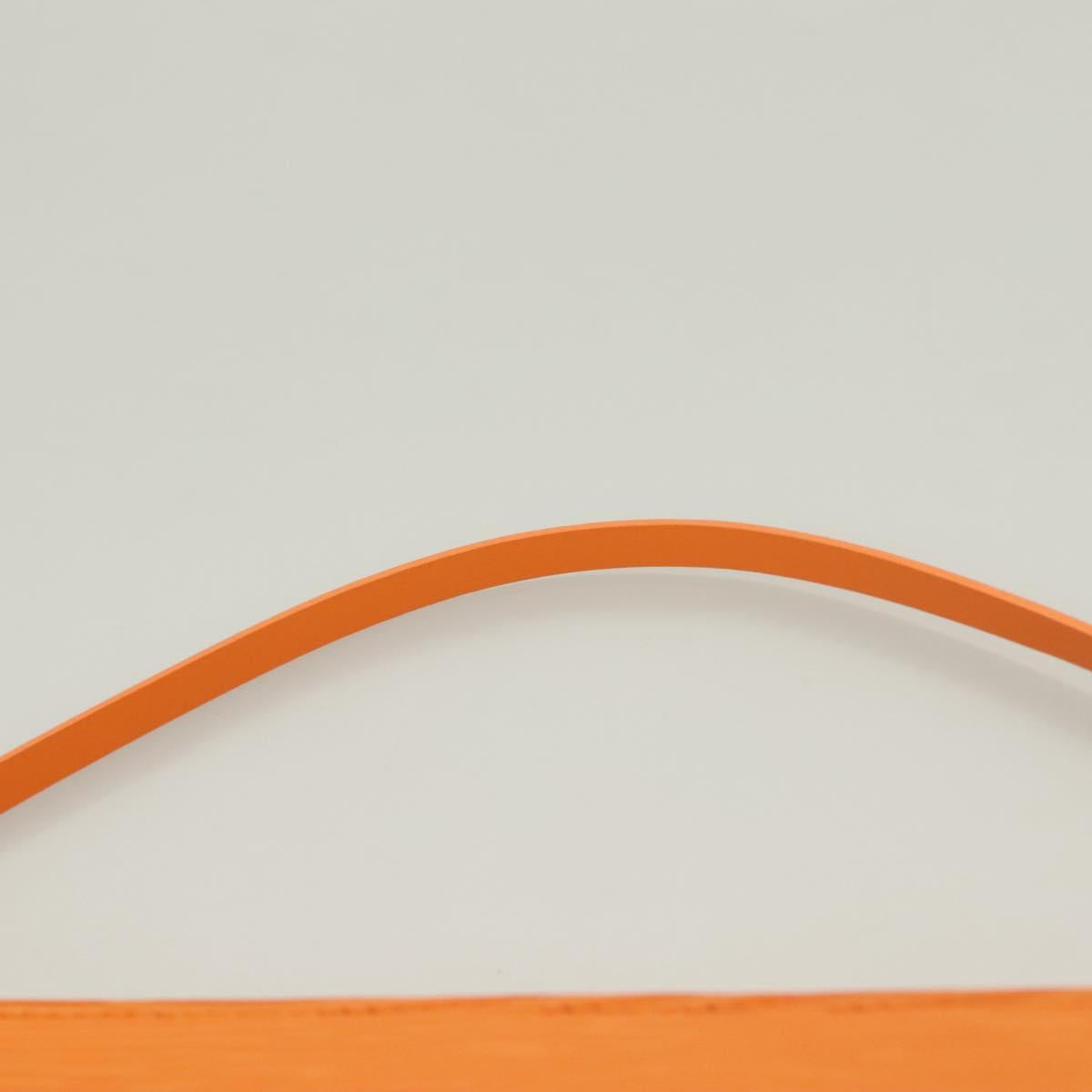LOUIS VUITTON Epi Pochette Accessoires Pouch Orange Mandarin M5294H Auth 130901V