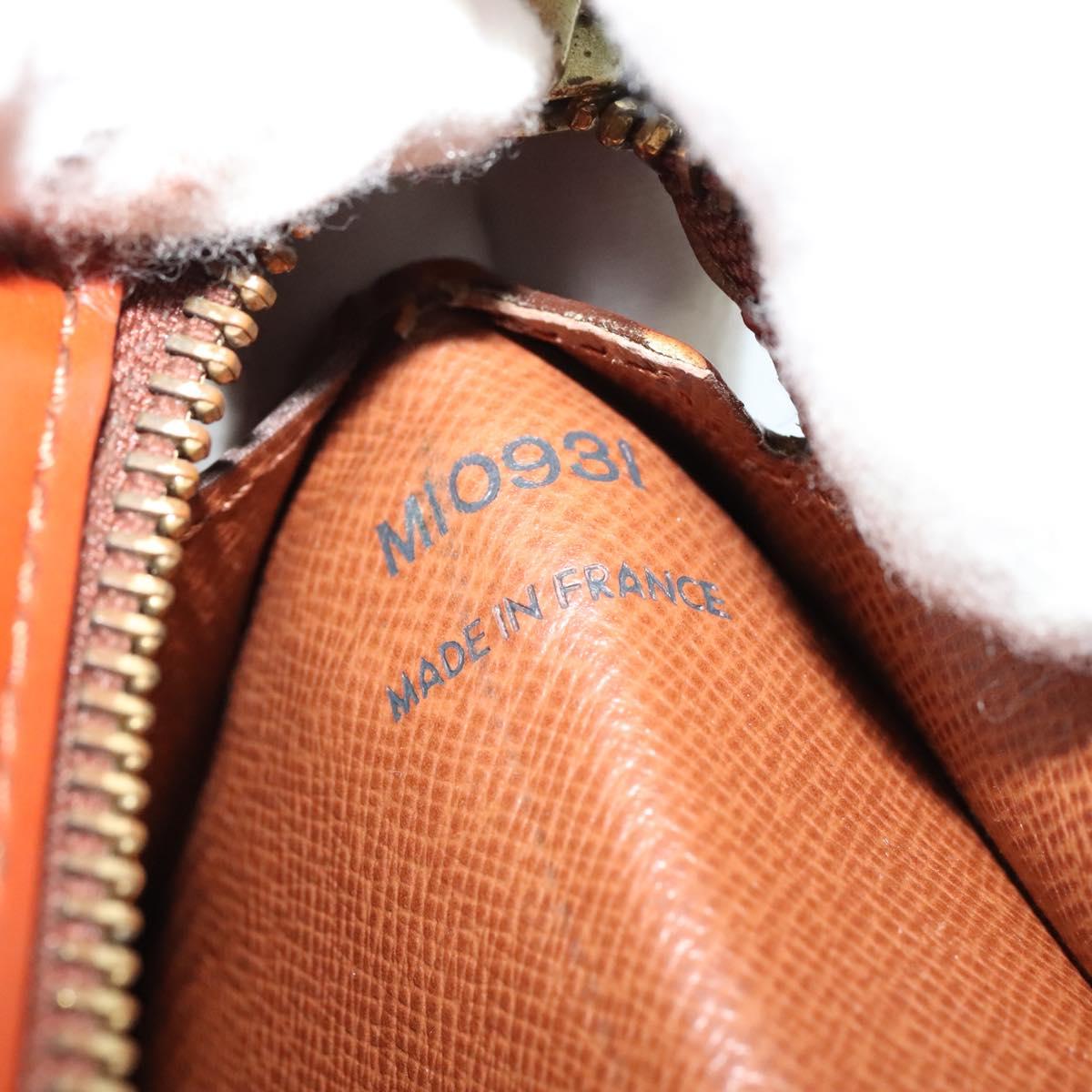 LOUIS VUITTON Epi Angian Clutch Bag Brown M52113 LV Auth 130924