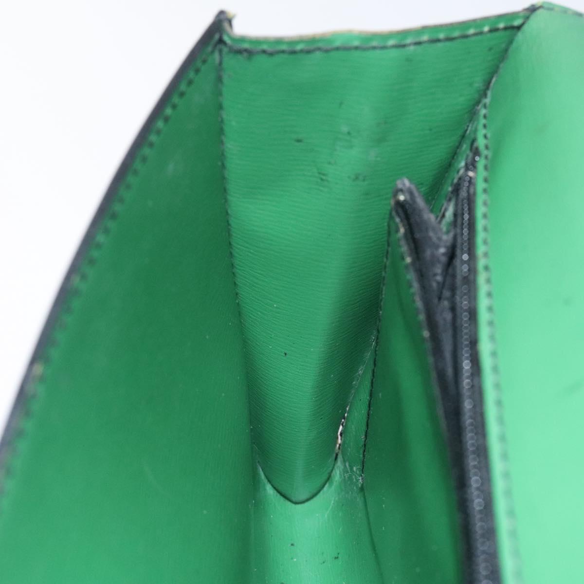 LOUIS VUITTON Epi Pochette Arche Shoulder Bag Green M52574 LV Auth 130925