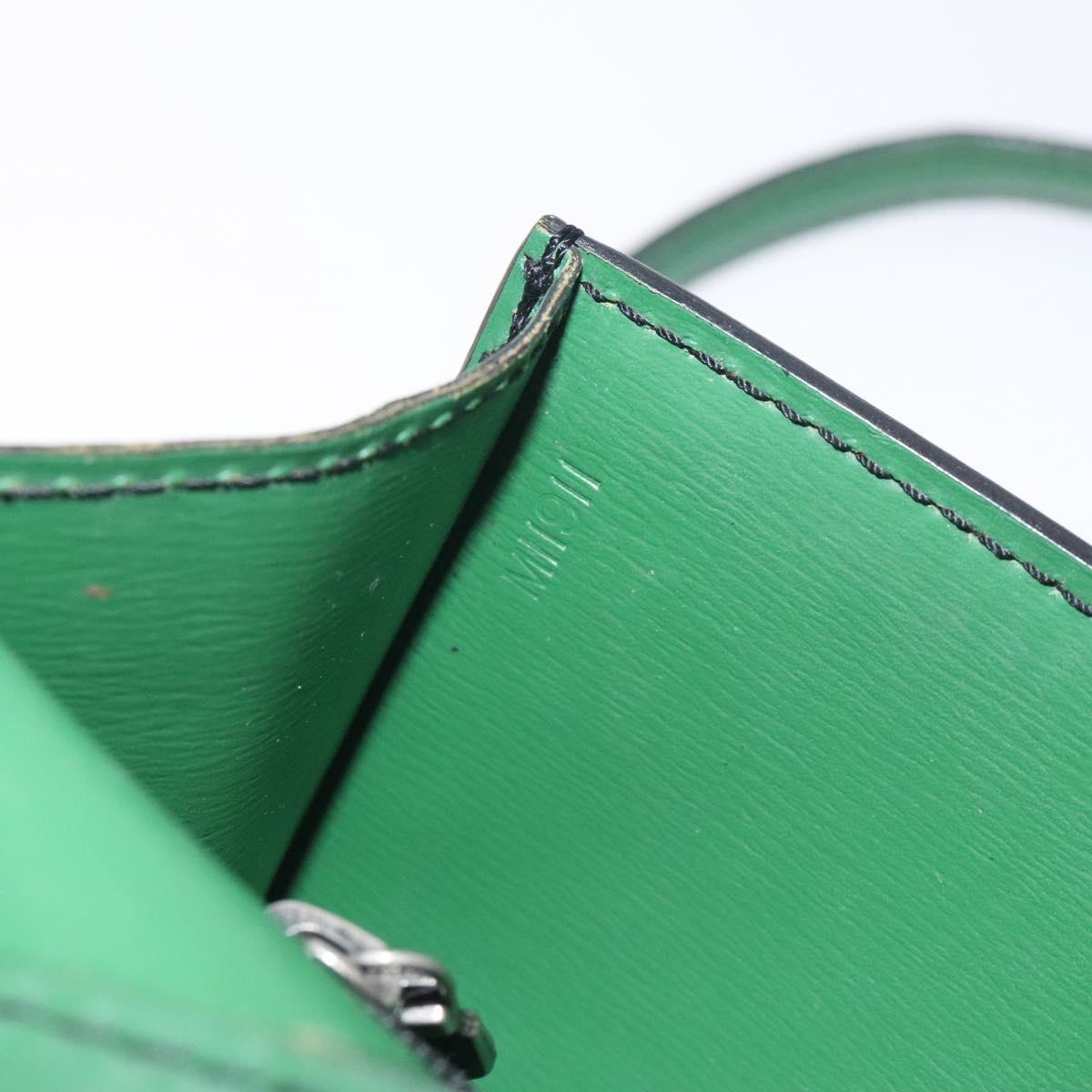 LOUIS VUITTON Epi Pochette Arche Shoulder Bag Green M52574 LV Auth 130925