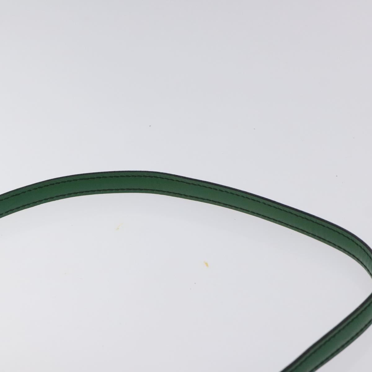 LOUIS VUITTON Epi Pochette Arche Shoulder Bag Green M52574 LV Auth 130925