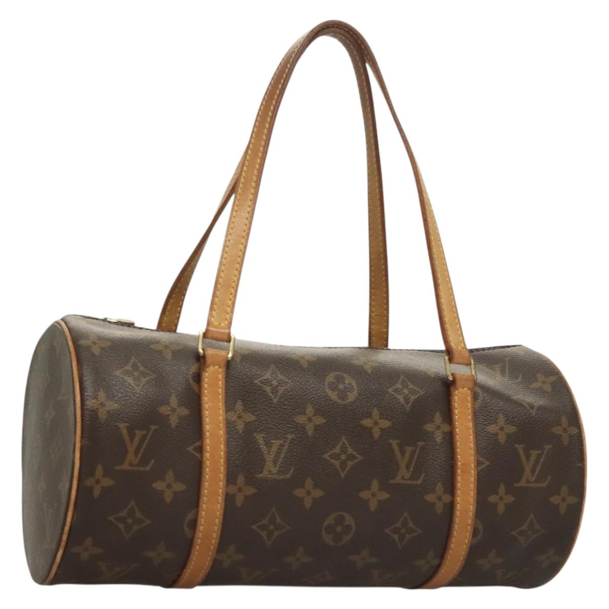 LOUIS VUITTON Monogram Papillon 30 Hand Bag M51385 LV Auth 130984