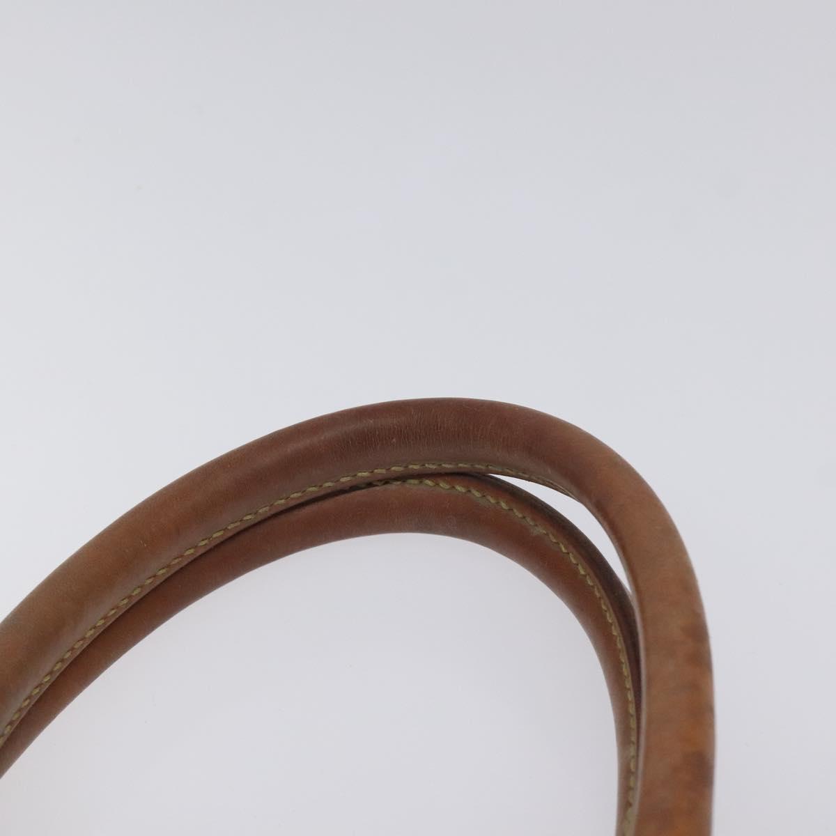 LOUIS VUITTON Monogram Sac Plat Hand Bag M51140 LV Auth 131017