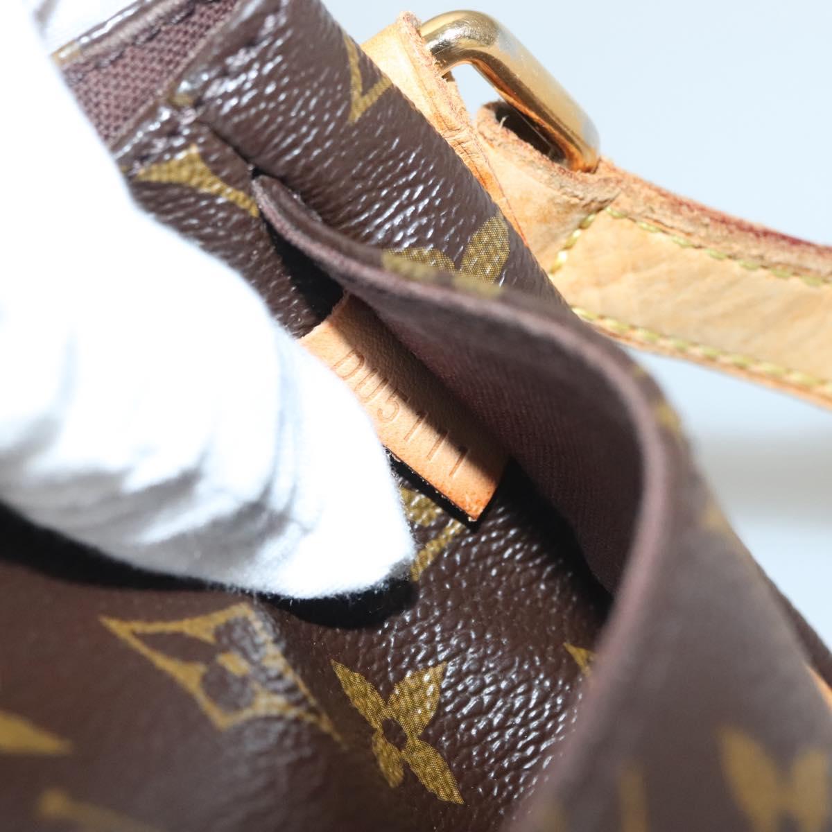 LOUIS VUITTON Monogram Menilmontant PM Shoulder Bag M40474 LV Auth 131062