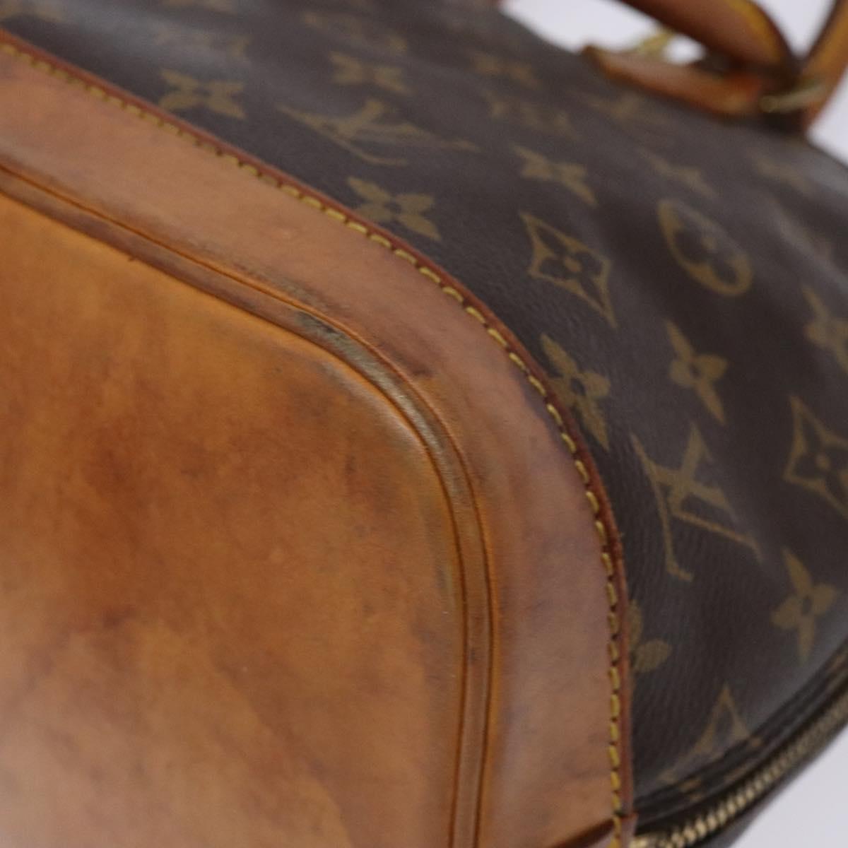 LOUIS VUITTON Monogram Alma Hand Bag M51130 LV Auth 131113