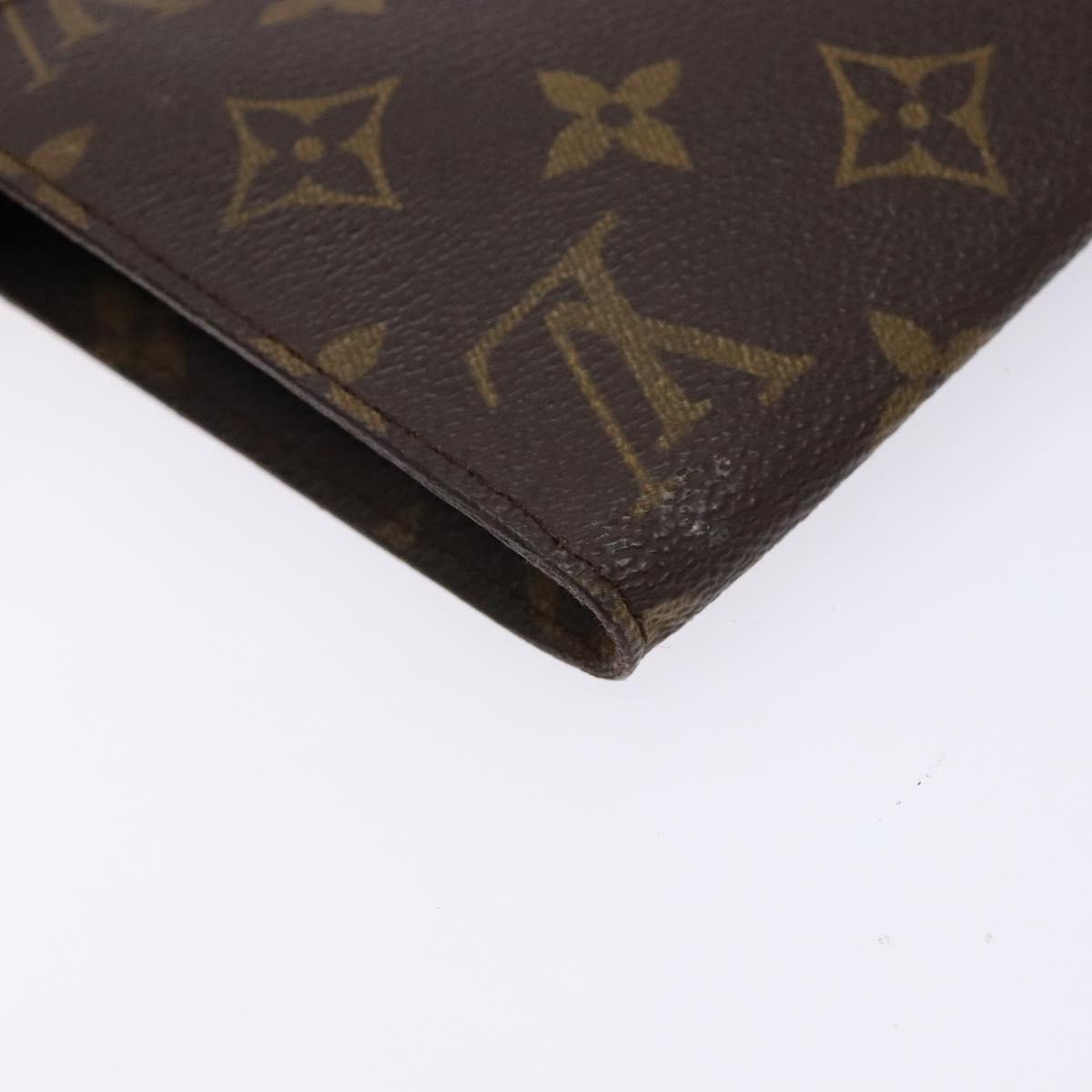 LOUIS VUITTON Monogram Bucket GM Accessory Pouch LV Auth 131116