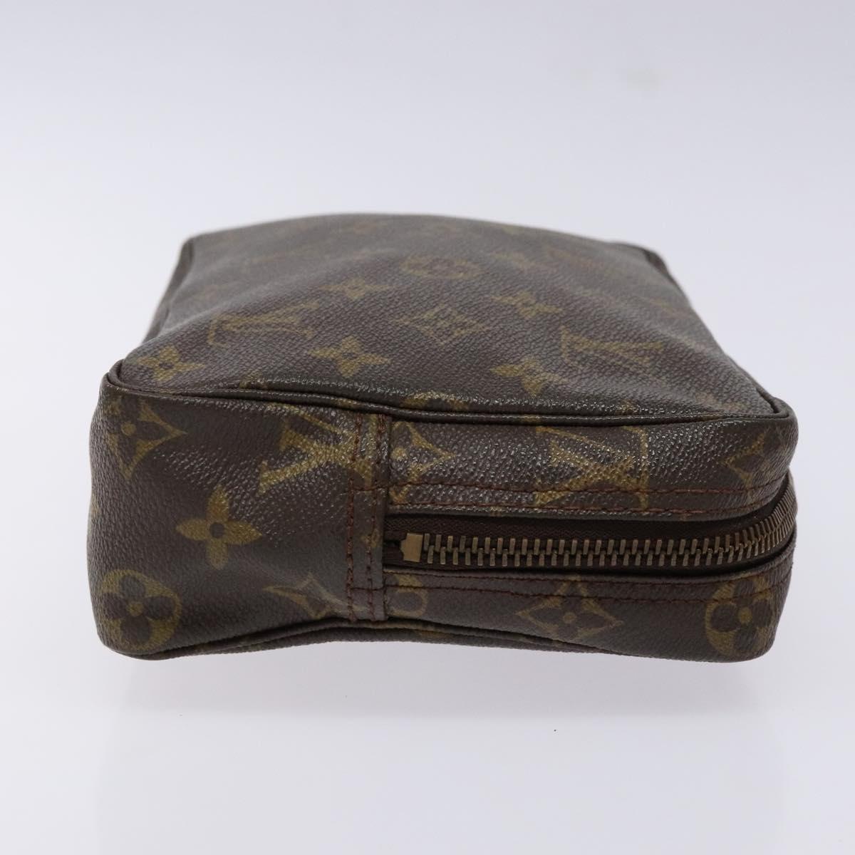 LOUIS VUITTON Monogram Trousse Toilette 23 Clutch Bag M47524 LV Auth 131117