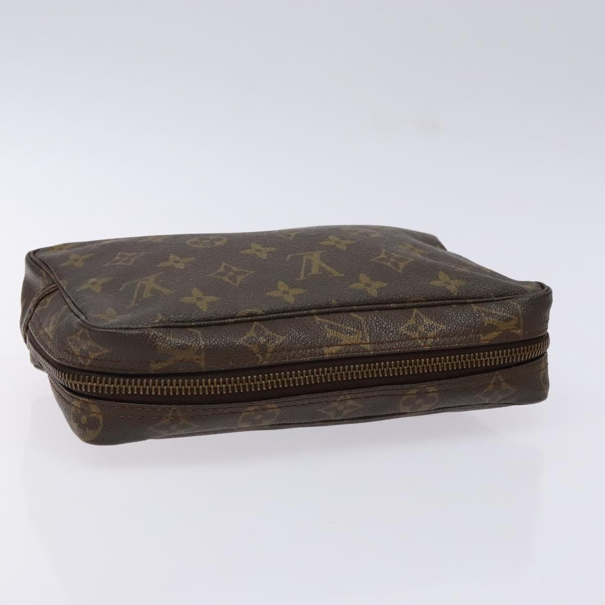 LOUIS VUITTON Monogram Trousse Toilette 23 Clutch Bag M47524 LV Auth 131117