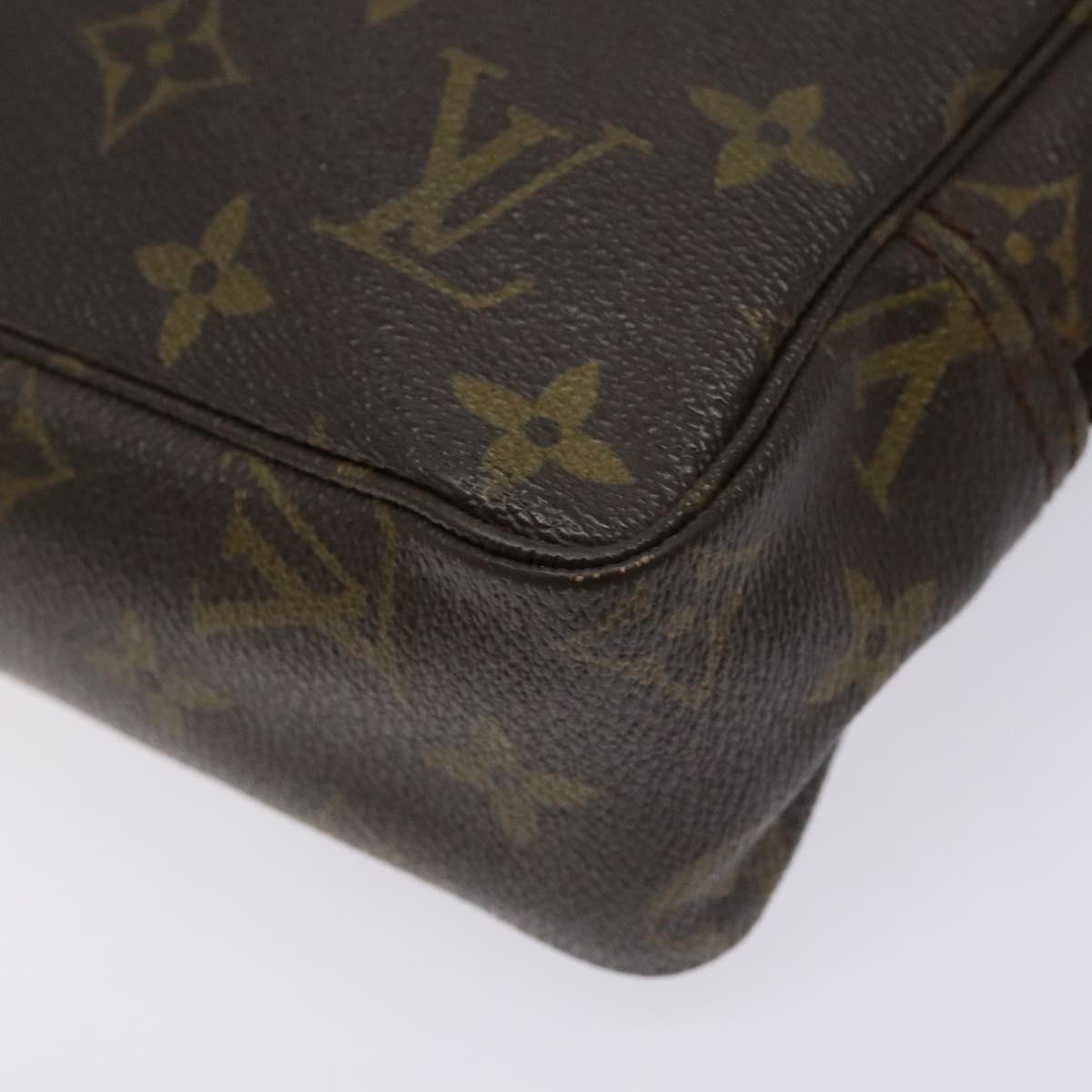 LOUIS VUITTON Monogram Trousse Toilette 23 Clutch Bag M47524 LV Auth 131117