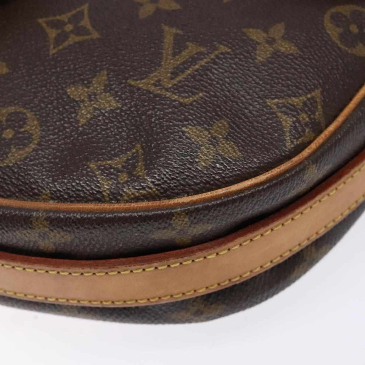 LOUIS VUITTON Monogram Jeune Fille GM Shoulder Bag M51225 LV Auth 131118