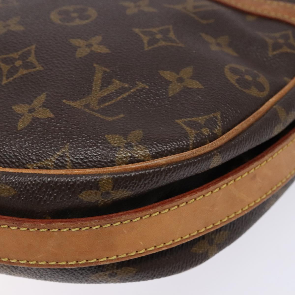 LOUIS VUITTON Monogram Jeune Fille GM Shoulder Bag M51225 LV Auth 131118