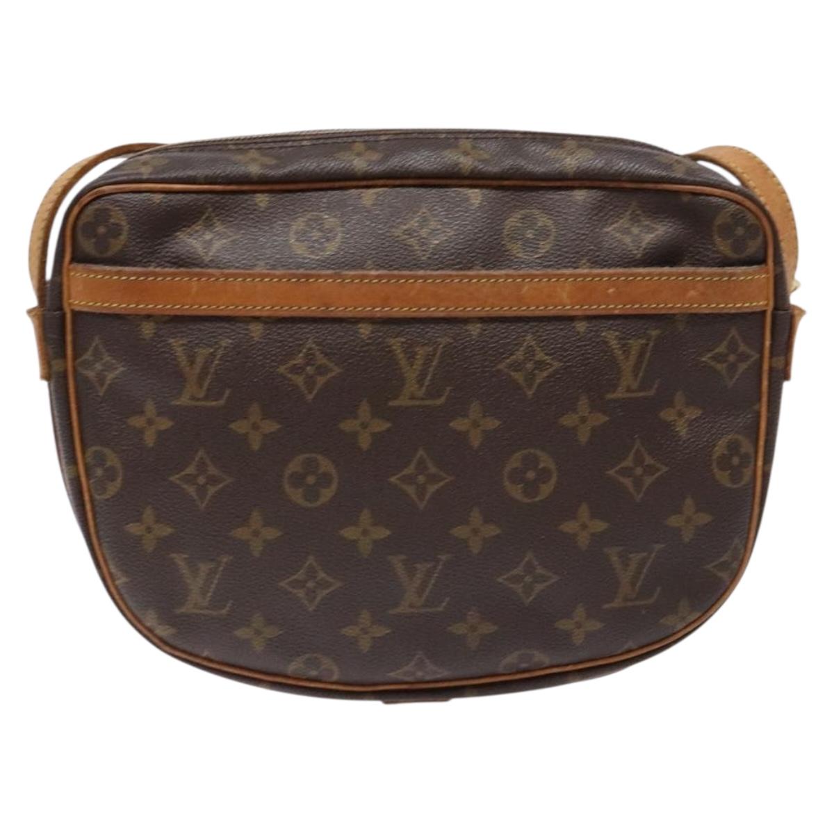 LOUIS VUITTON Monogram Jeune Fille GM Shoulder Bag M51225 LV Auth 131118