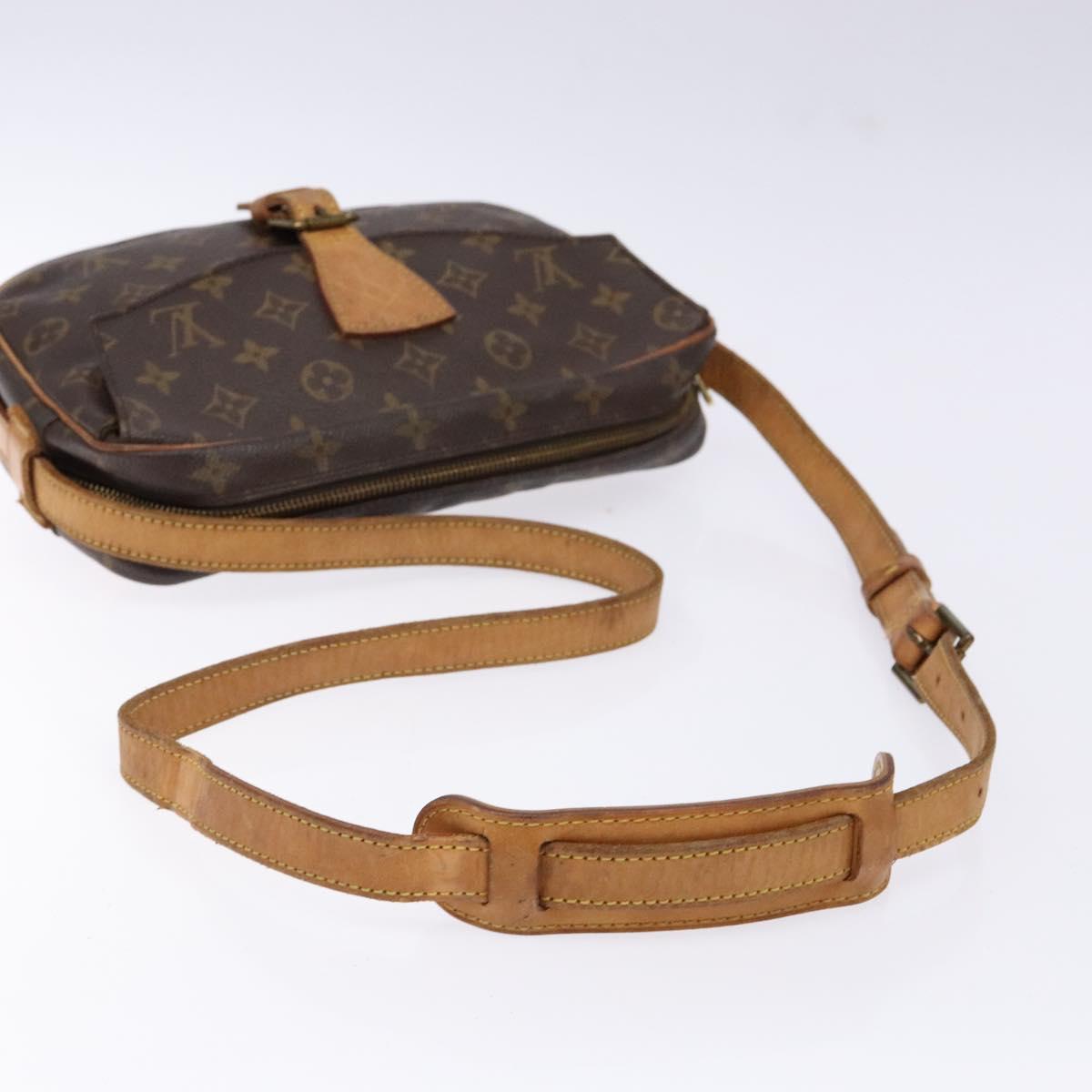 LOUIS VUITTON Monogram Jeune Fille GM Shoulder Bag M51225 LV Auth 131118