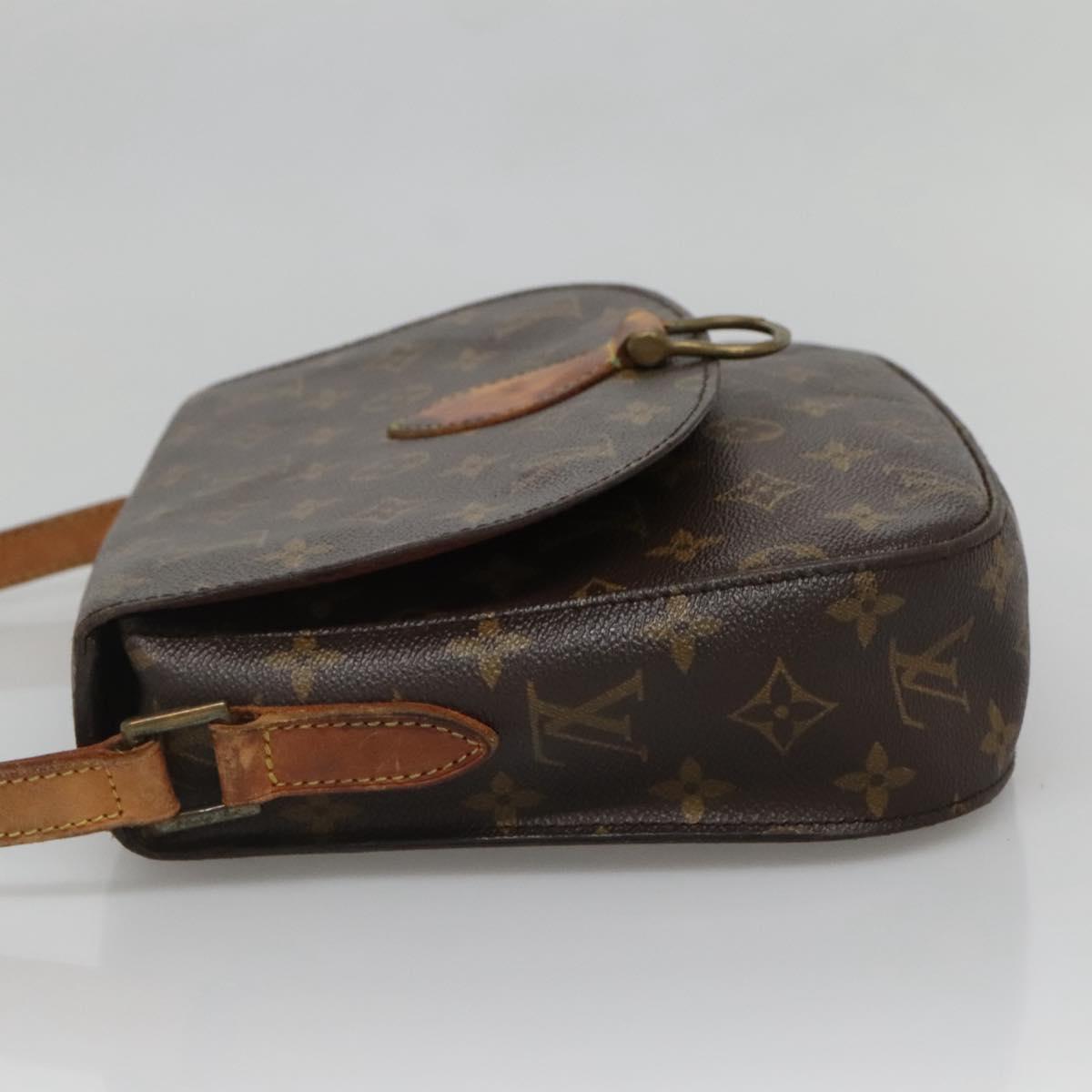 LOUIS VUITTON Monogram Saint Cloud GM Shoulder Bag M51242 LV Auth 131119