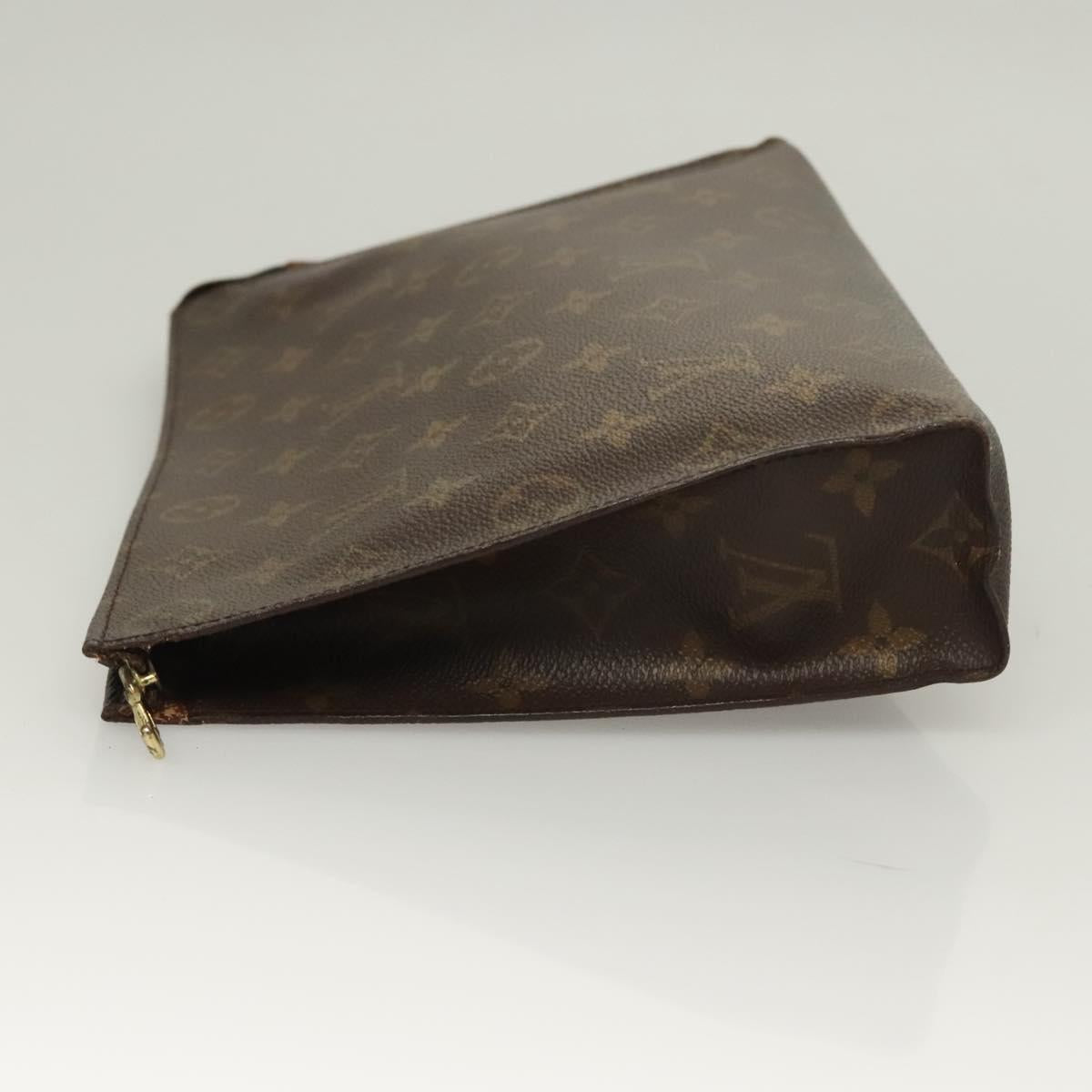 LOUIS VUITTON Monogram Posh Toilette 26 Pouch M47542 LV Auth 131154
