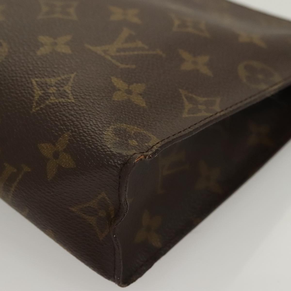 LOUIS VUITTON Monogram Posh Toilette 26 Pouch M47542 LV Auth 131154