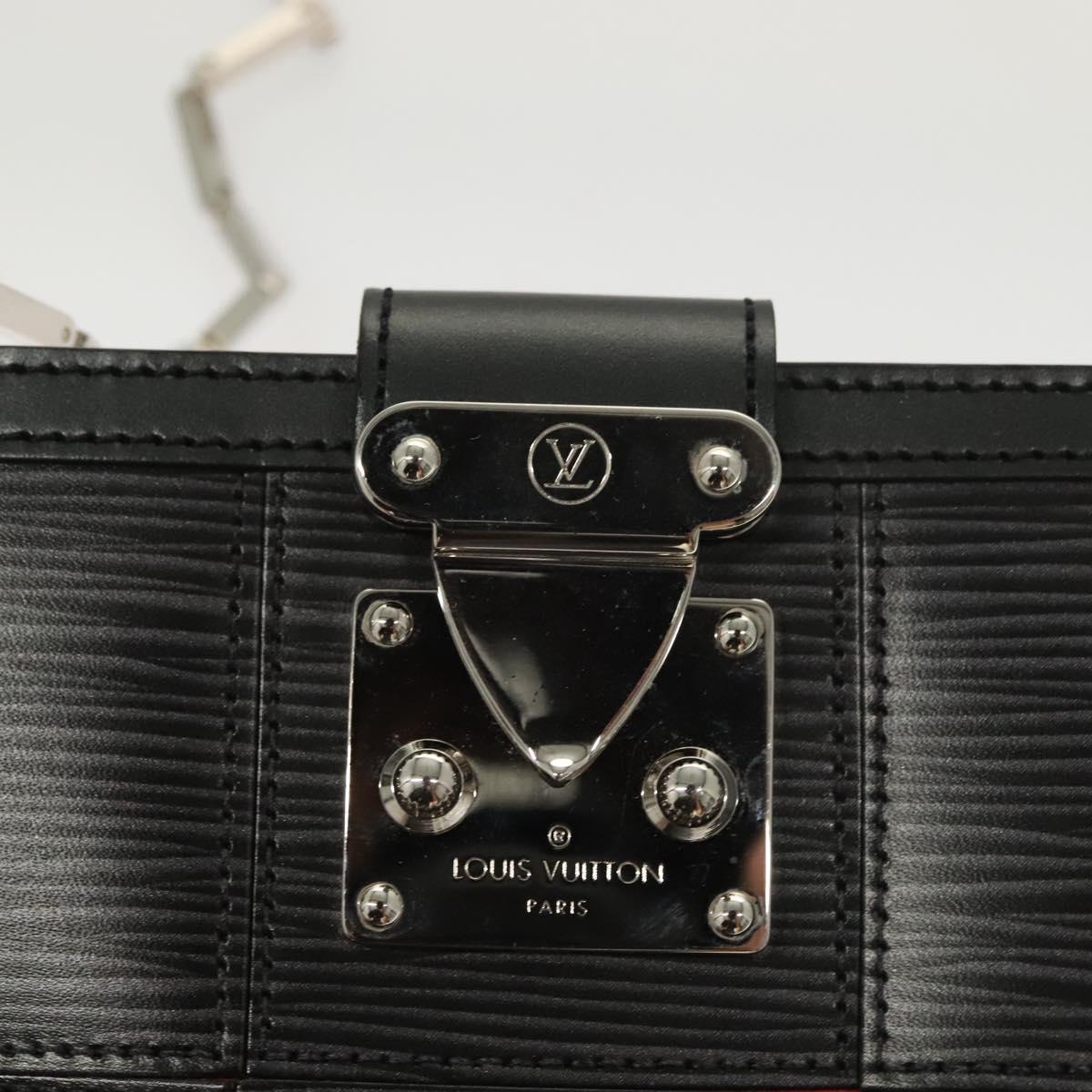 LOUIS VUITTON Epi Stretch Mojito Shoulder Bag Black M54612 LV Auth 131190