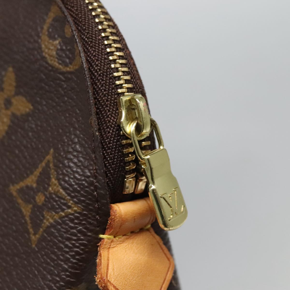 LOUIS VUITTON Monogram Pochette Cosmetic PM Cosmetic Pouch M47515 LV Auth 131212