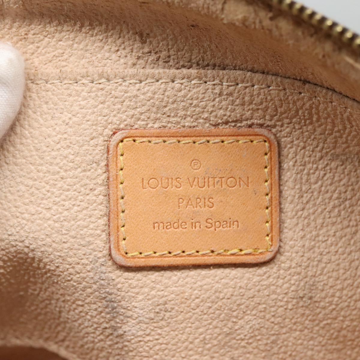 LOUIS VUITTON Monogram Pochette Cosmetic PM Cosmetic Pouch M47515 LV Auth 131212