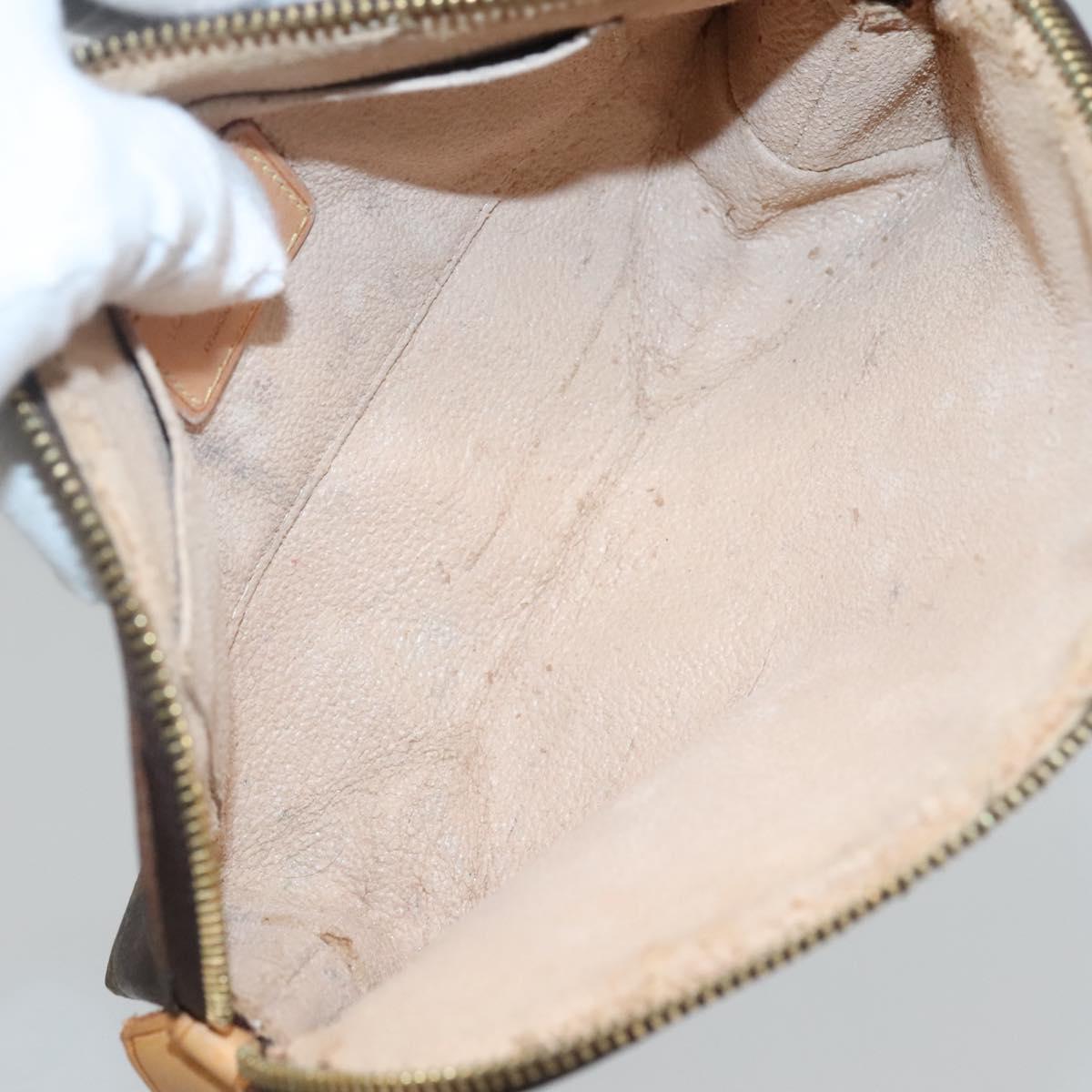 LOUIS VUITTON Monogram Pochette Cosmetic PM Cosmetic Pouch M47515 LV Auth 131212