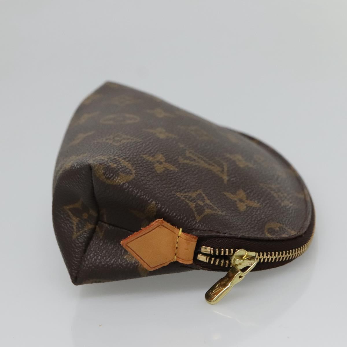 LOUIS VUITTON Monogram Pochette Cosmetic PM Cosmetic Pouch M47515 LV Auth 131212