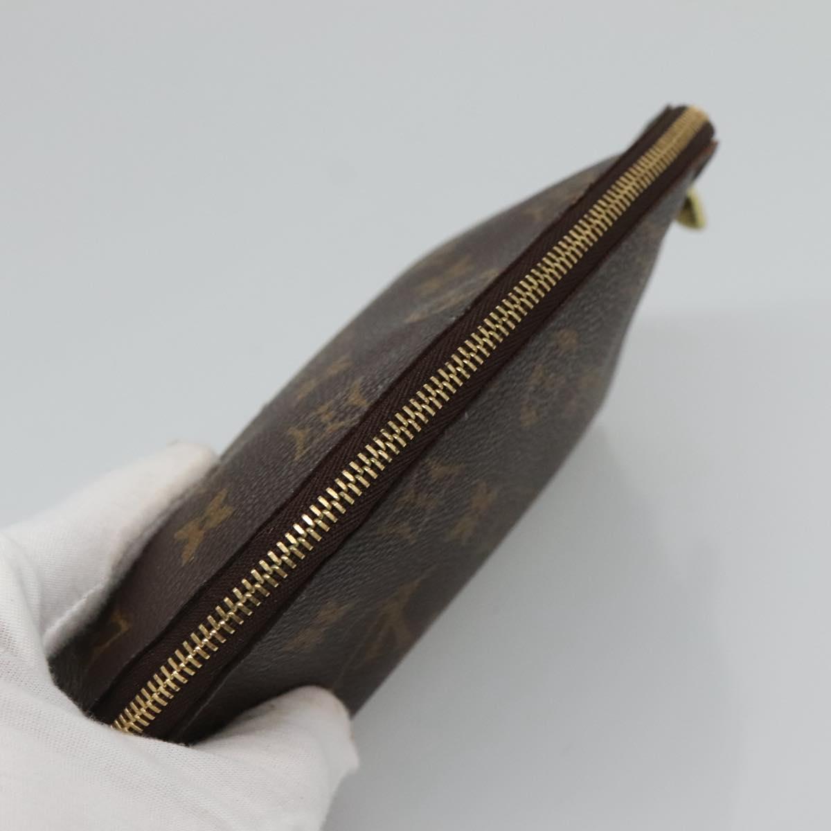 LOUIS VUITTON Monogram Pochette Cosmetic PM Cosmetic Pouch M47515 LV Auth 131212