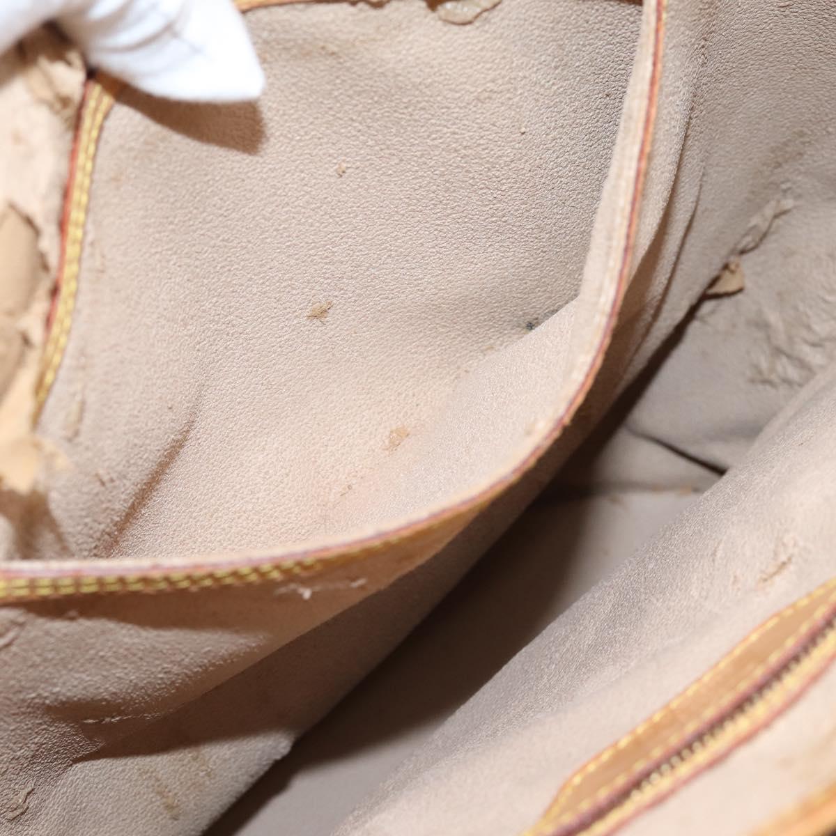 LOUIS VUITTON Monogram Bucket GM Shoulder Bag M42236 LV Auth 131231