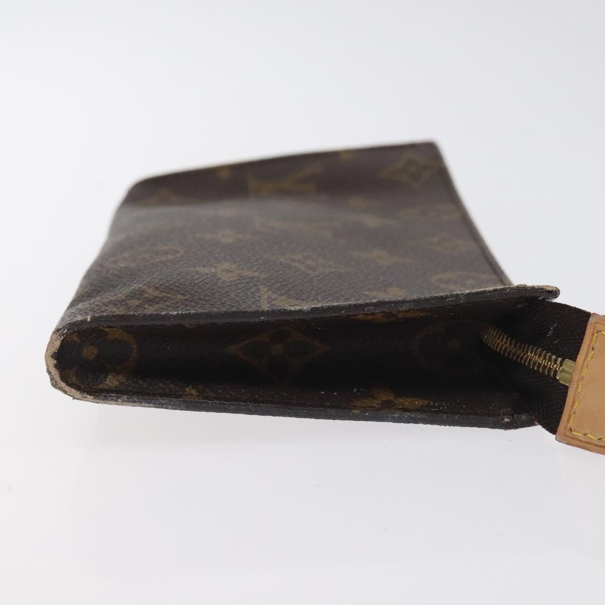 LOUIS VUITTON Monogram Bucket GM Accessory Pouch LV Auth 131232