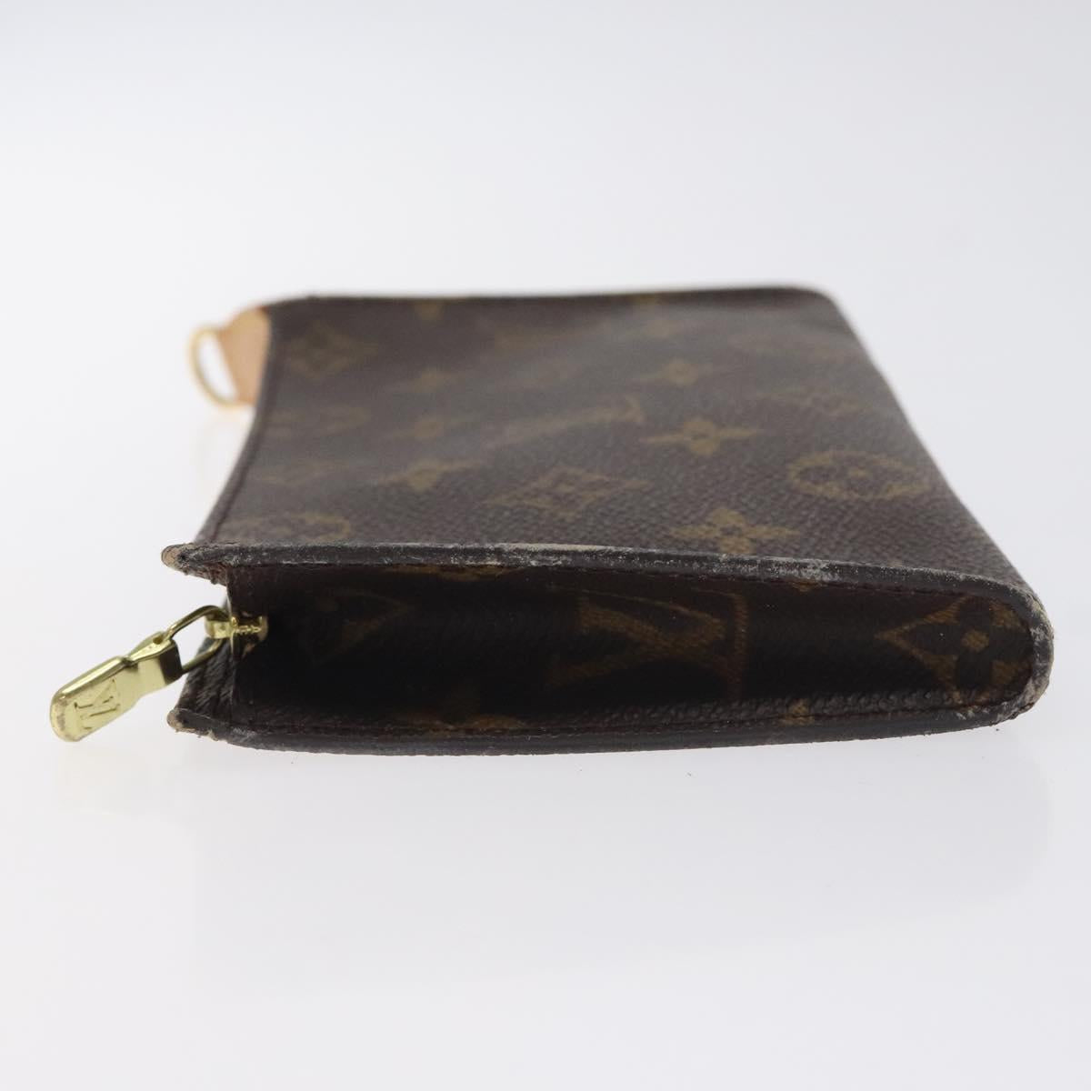 LOUIS VUITTON Monogram Bucket GM Accessory Pouch LV Auth 131232