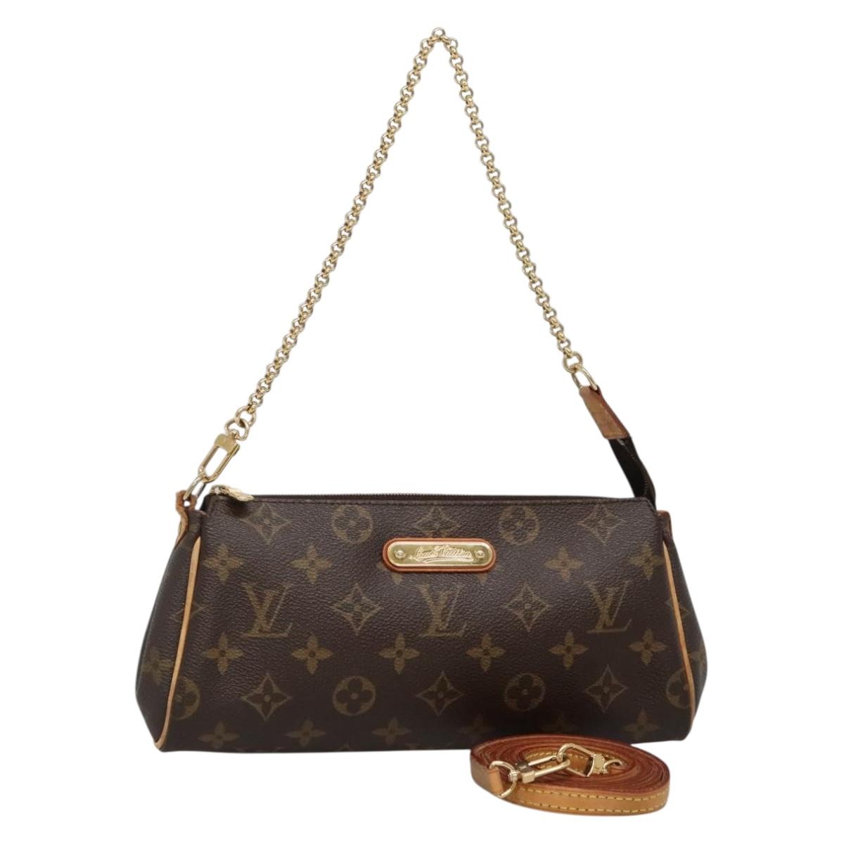 LOUIS VUITTON Monogram Eva Shoulder Bag M95567 LV Auth 131240