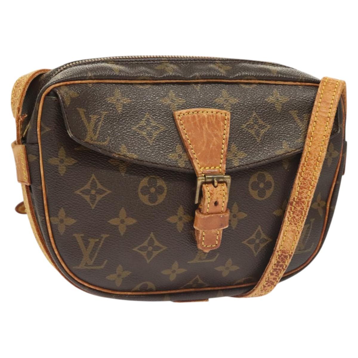 LOUIS VUITTON Monogram Jeune Fille MM Shoulder Bag M51226 LV Auth 131242
