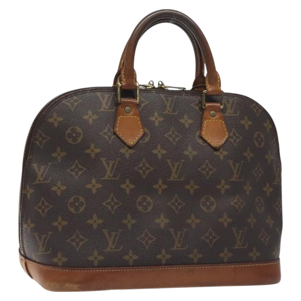 LOUIS VUITTON Monogram Alma Hand Bag M51130 LV Auth 131245