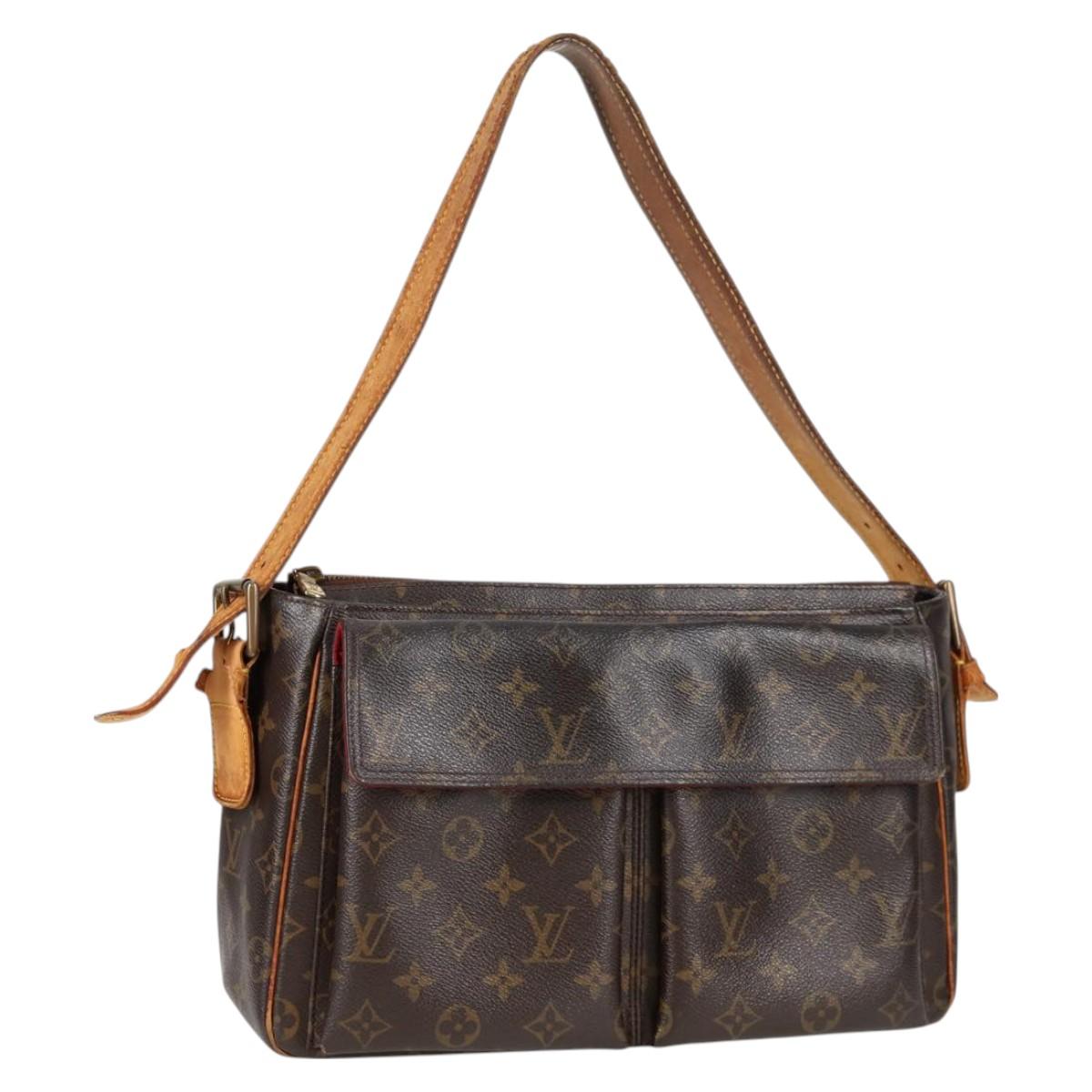 LOUIS VUITTON Monogram Viva Cite GM Shoulder Bag M51163 LV Auth 131252